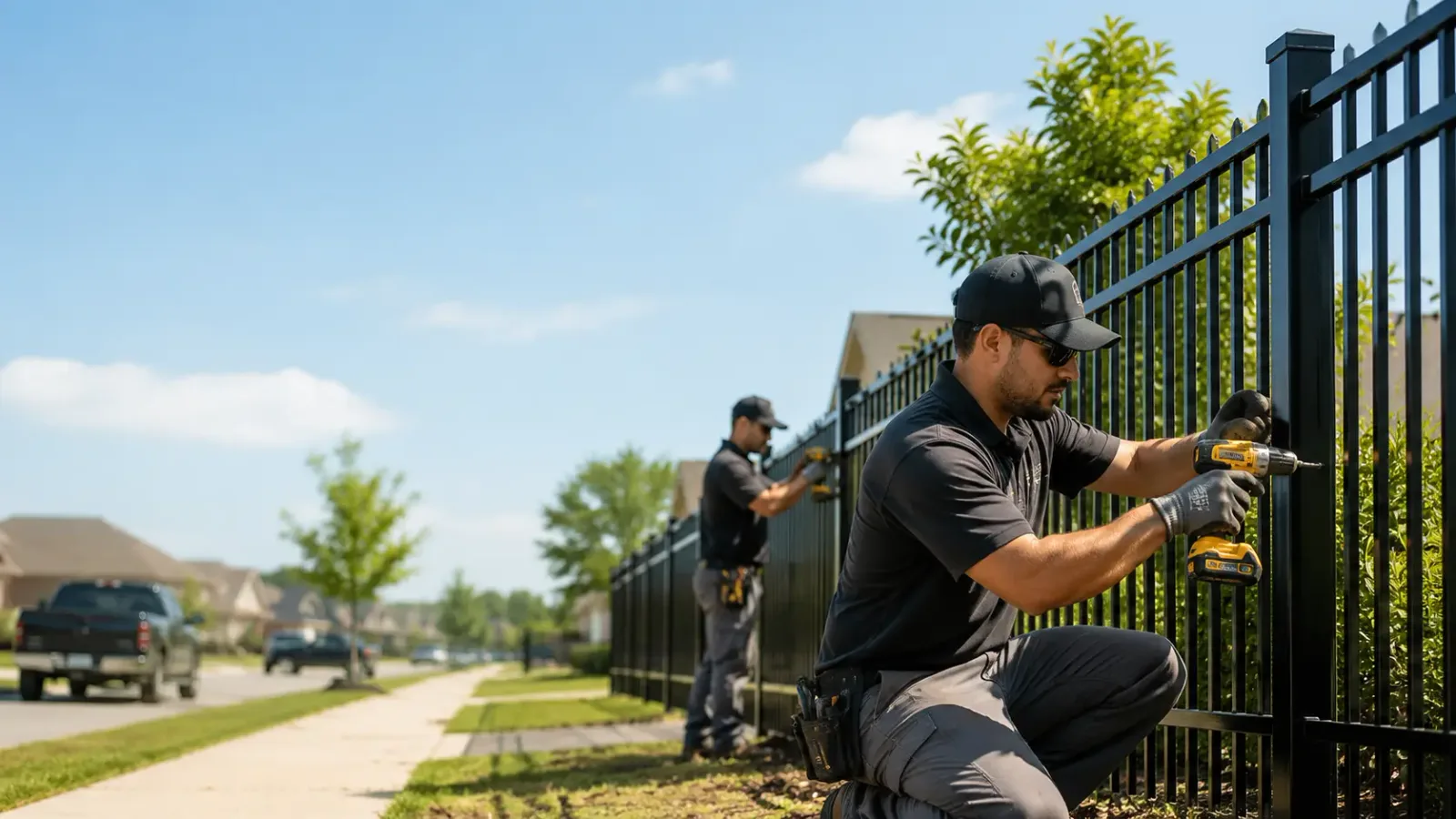 Metal Fence Installation in Leesburg, IN